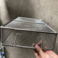 Welded Stainless Steel Wire Basket with Handle